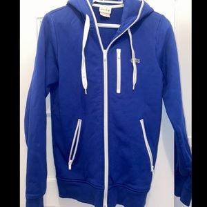 Lacoste zip up hoodie